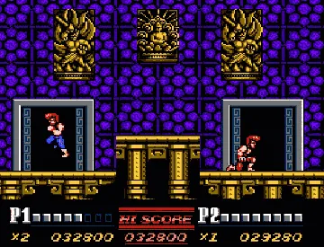 Double Dragon II - The Revenge (USA) (Rev 1) screen shot game playing